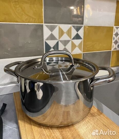 Кастрюля икеа икеа/365+, 3 л, диаметр 20 см