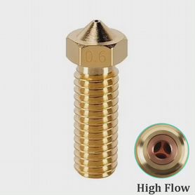 Сопло E3D Volcano CHT Латунь -1.75 мм- 0,6