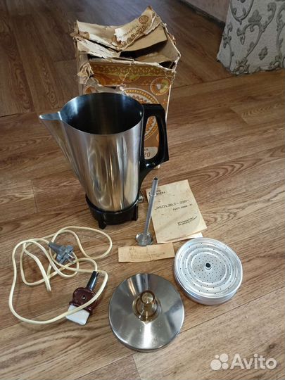 Электрокофеварка и клапан