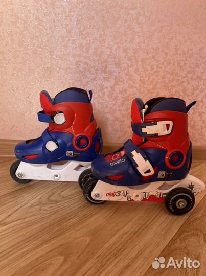 Детские ролики и защита