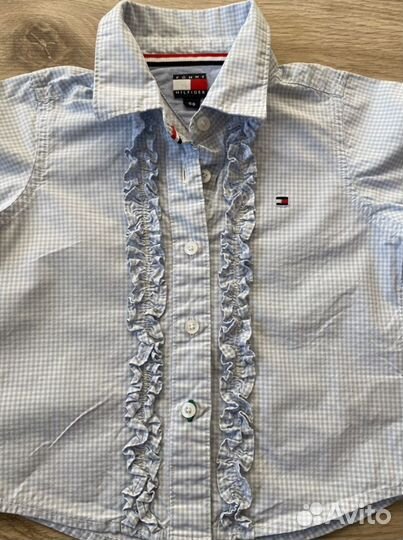 Рубашка для девочки tommy hilfiger
