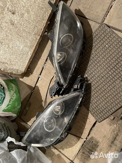 Фары mazda 3 бк хэтчбек ксенон