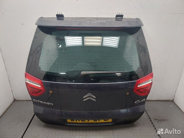 Подсветка номера Citroen C4 Picasso, 2008