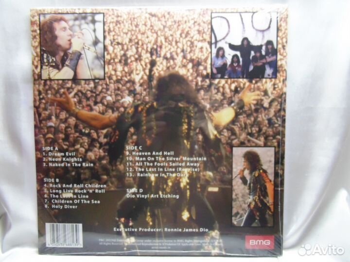 Dio – Donington '87 (2022) 2xLP. 3D. EU. Новый