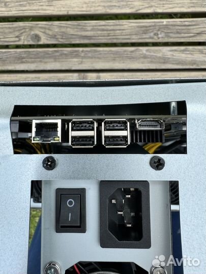 Закрытый корпус для майнинга видеокарт