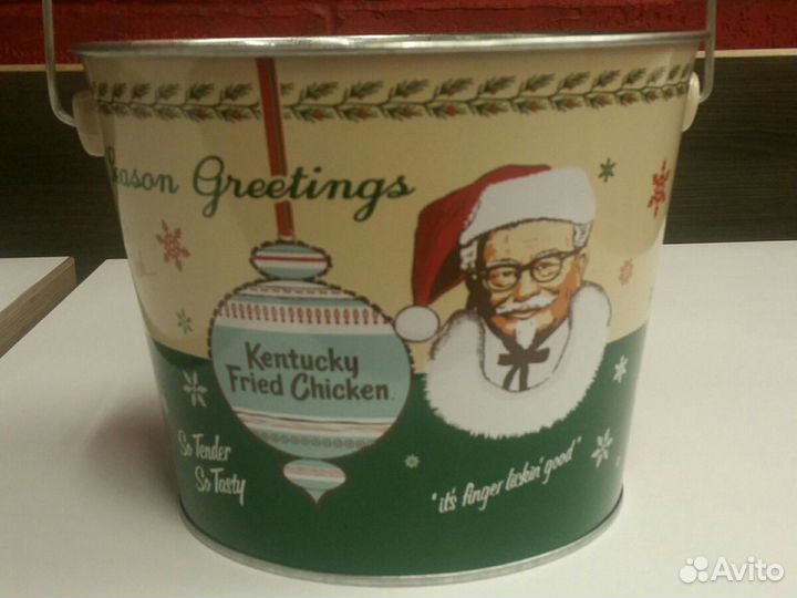Новогоднее ведро KFC.2020