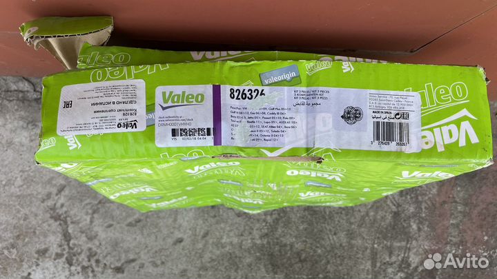 Комплект сцепления valeo 826326