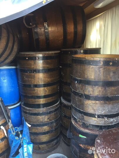 Деревянная бочка