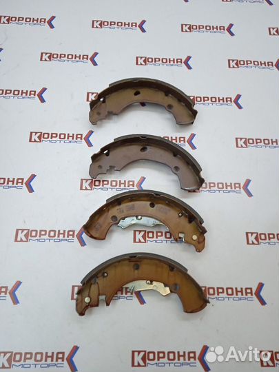 Колодки тормозные барабанные комплект fiat Punto
