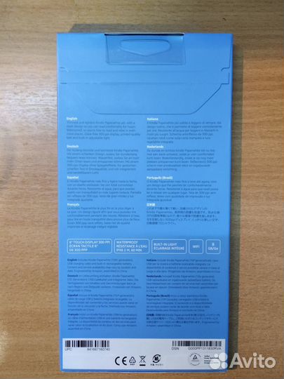 Amazon Kindle Paperwhite 2018 8Gb, черная Новые