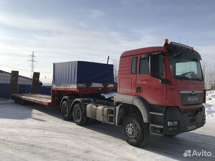 Требуется водитель лесовоза, трала MAN