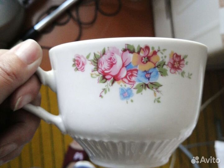 Сервиз чайный СССР Винтаж клеймо Лилия