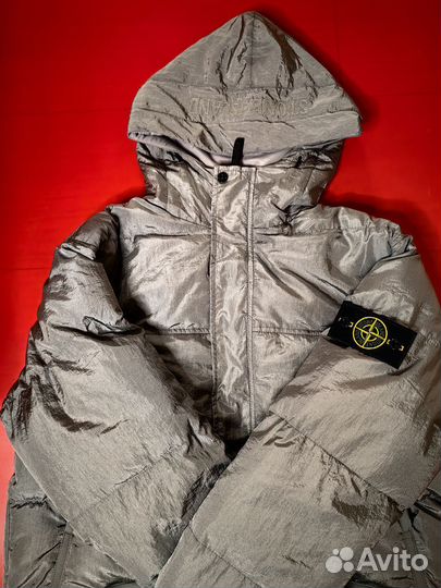 Stone island крутой Пуховик куртка р48-50-52-54