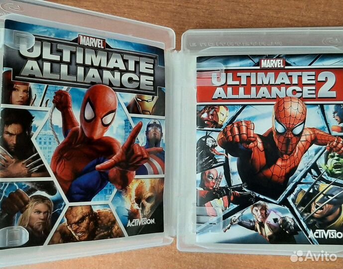 Marvel ultimate alliance 1 & 2 Ps3