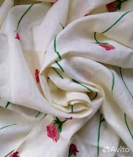 Ткань отрез хлопок