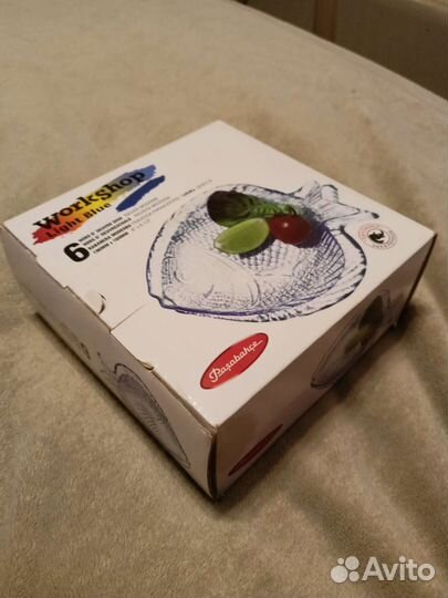 Тарелки рыбки 6шт