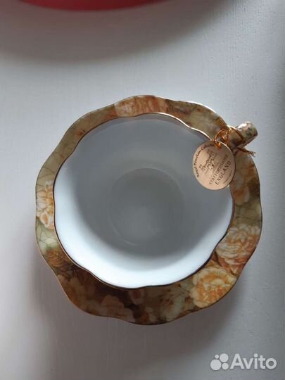 Чайный сервиз фарфоровый 6