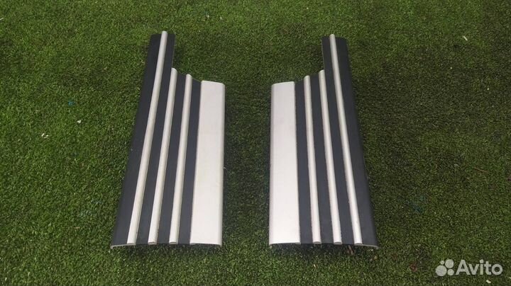 Накладки на порог салона пара Land Rover Range