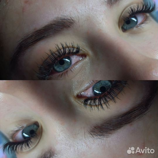 Наращивание ресниц модель