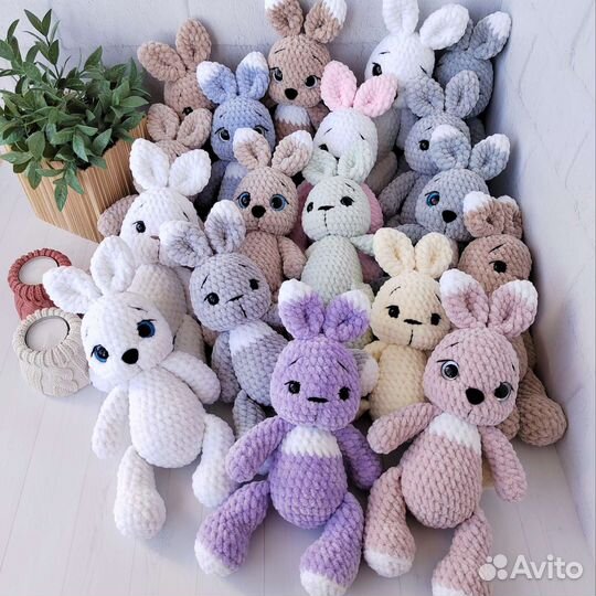 Плюшевые зайчики