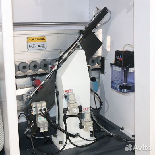 Кромкооблицовочный станок с прифуговкой и round