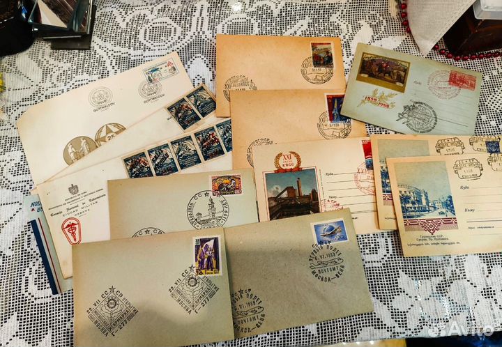 Почтовые конверты СССР 50-80е годы