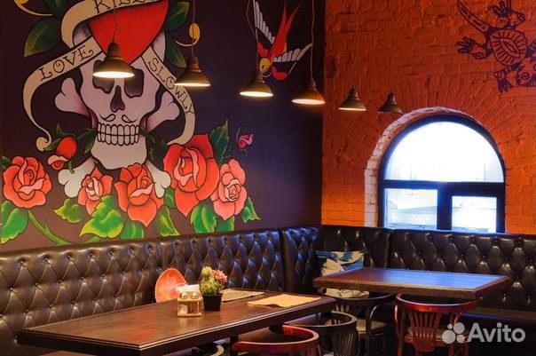 Художественная роспись стен, картины, портреты