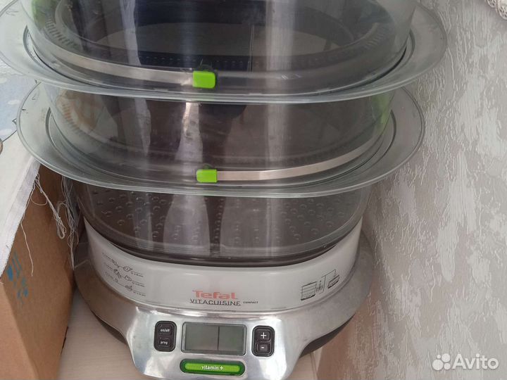 Пароварка tefal бу