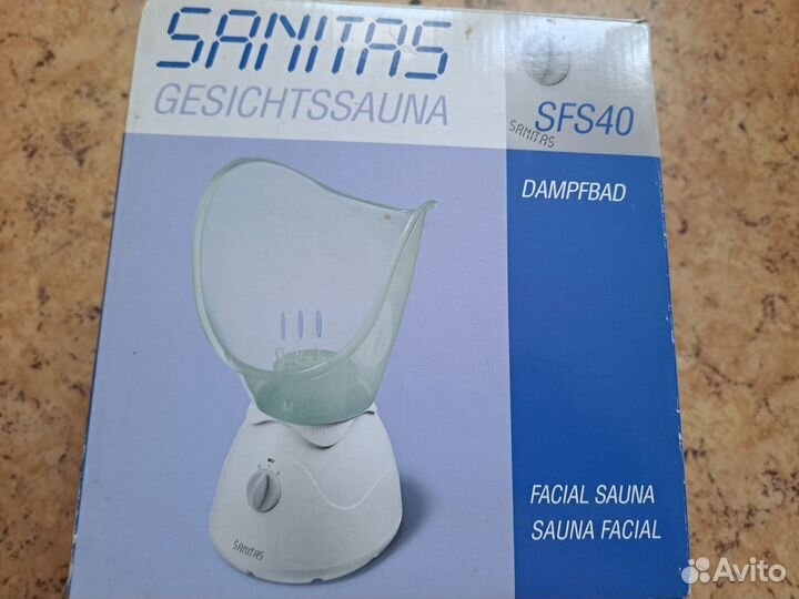 Паровая сауна для лица sanitas sfs 40