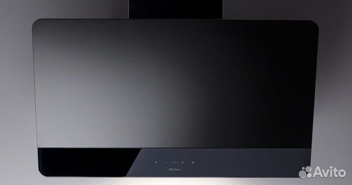 Наклонная вытяжка Sirius sltc93 skinny black 80