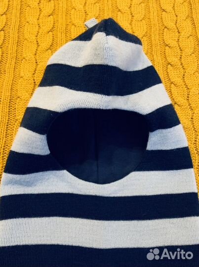 Шапка шлем для мальчика