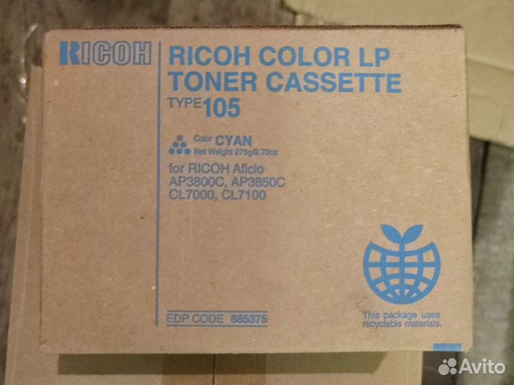 Картридж тонер Ricoh Type 105