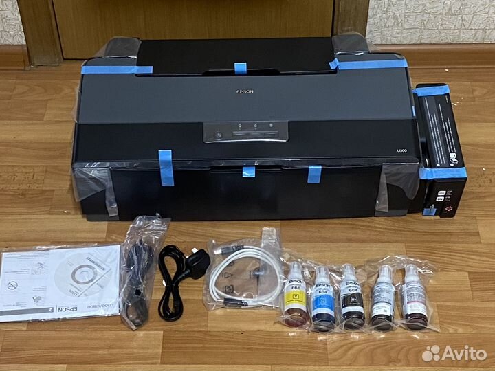 Цветной принтер epson с снпч