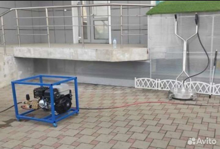 Аренда авд с насадкой для мойки тротуарной плитки