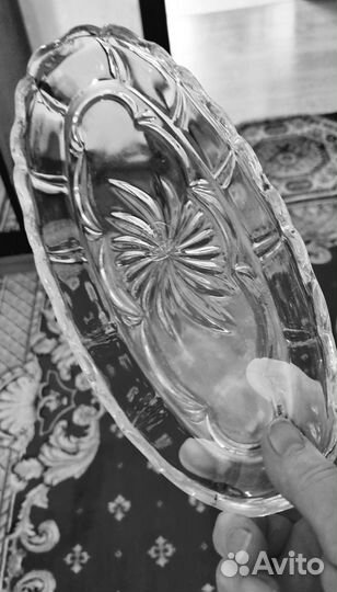 Селёдочницы стекло советского времени