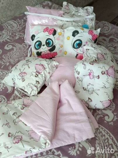 Комплект бортиков в кроватку