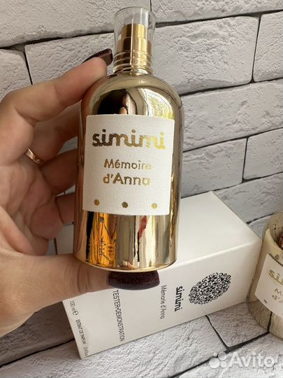 Memoire d'Anna Simimi тестер