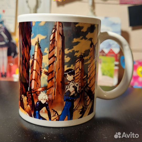 Кружка с аниме Евангелион