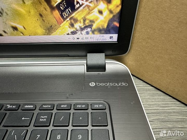 Огромный игровой HP core i7 8G Geforce 840 SSD256