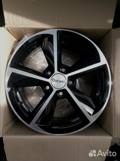 Новые 16 диски Carwel на: VW, Audi, Skoda, Seat