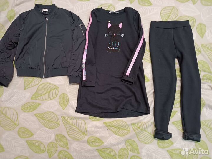 Вещи нм на девочку 134-140