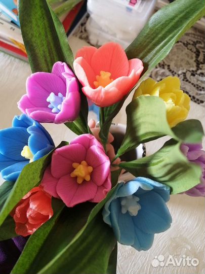 Мыло ручной работы букеты