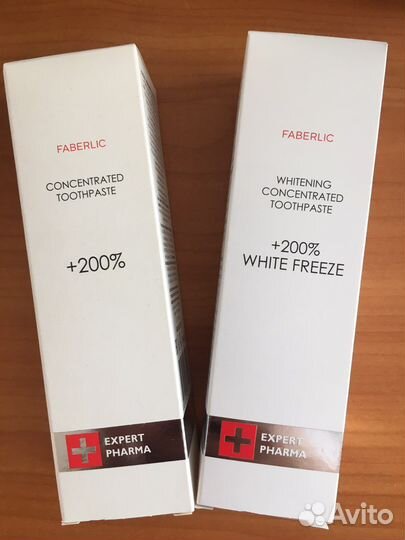 Зубная паста faberlic 75мл