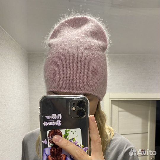 Шапка из пуха норки