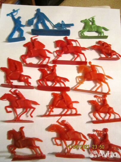 Солдатики из пластмассы выпуск СССР