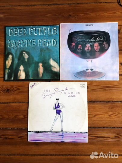 Грампластинки Deep Purple, Ozzi, Black Sabbath