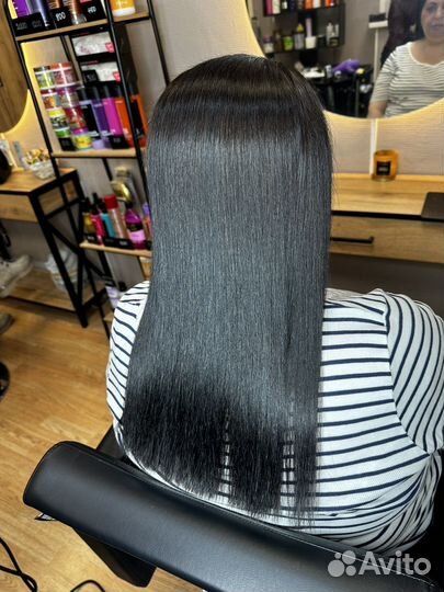 Кератиновое выпрямление, ботокс для волос