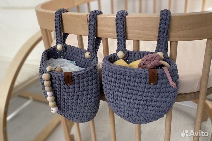 Корзины подвесные ручной работы