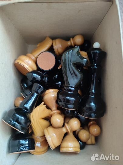 Шахматы СССР новые деревянные