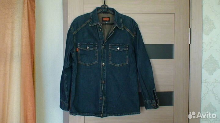 Рубашка джинсовая